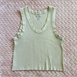 Brandy Melville Light Tan Tank Top
